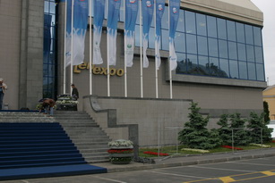 Петербургский экономический форум (оформление территории выставочного комплекса ЛенЭкспо)