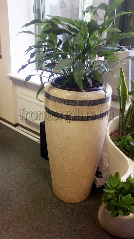 вазон для цветочного оформления офиса, бизнес-центра