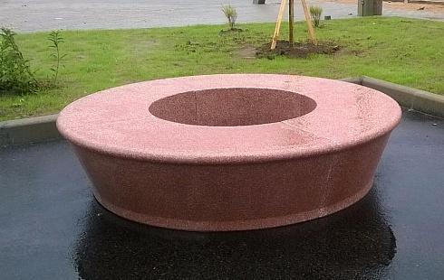 скамья круглая