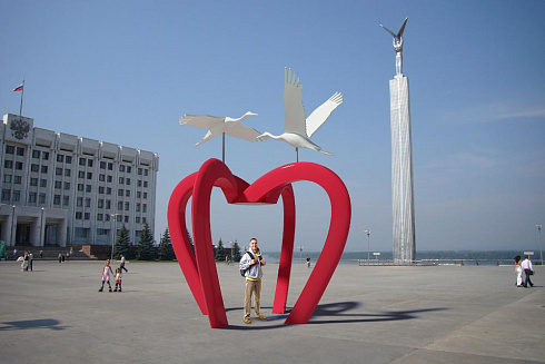Инсталляция для оформления города
